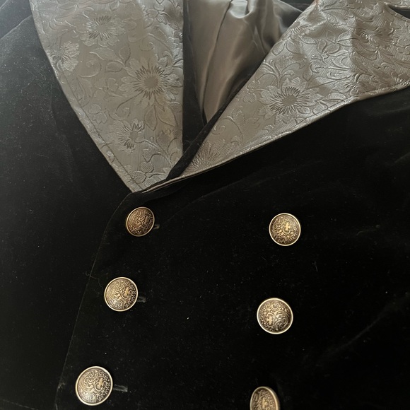 Spirit Black Renaissance Victorian-Style Gothic 🧛♂️ Costume Jacket - Picture 10 of 16
